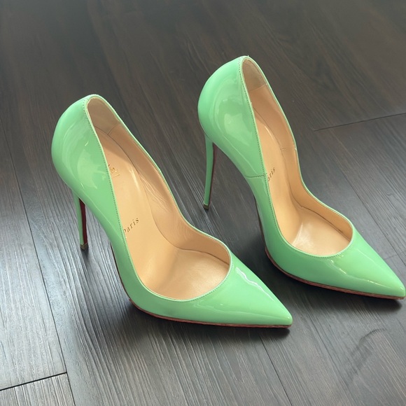 Christian Louboutin | Shoes | Christian Louboutin Mint Green Heels